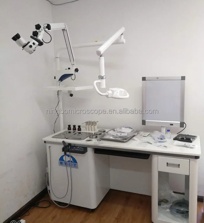 2.4x-12x Table Fixed Wall-mount Portable ENT Operating Microscope