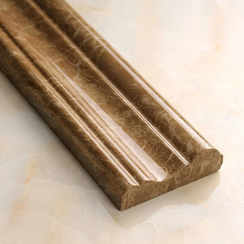 Natural Marble Indoor Decorative Building Stone Flooring Tiles Border Designs Marble Skirting Moulding