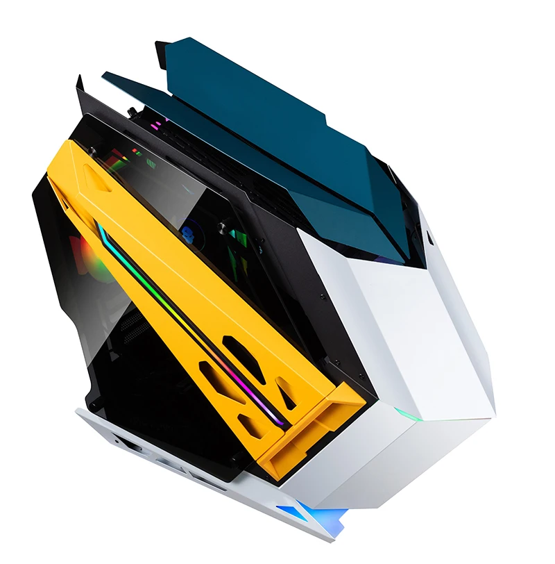 High Quality Micro Argb Led Pc Case Atx Pc Cabinet Gamer Argb Led Pc Cabinet Computer Chassis Cases For Gamer