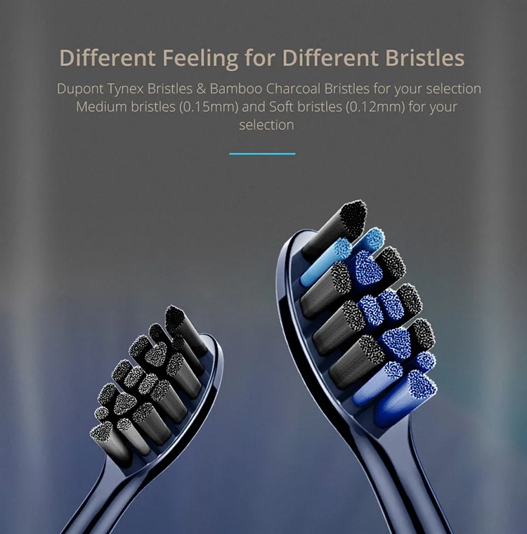 Перезаряжаемые 5 Режим головной изготовитель водонепроницаемый IPX7 usd Тип C Ультразвуковая электрическая зубная щетка для зубных щеток