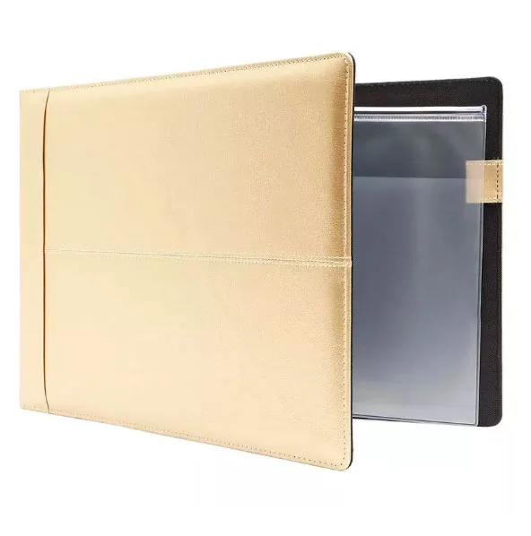 7 Ring Business Checkbook Binder Zipper Pouch With Transparent Document Storage Bag 7 Ring Business Checkbook Binder