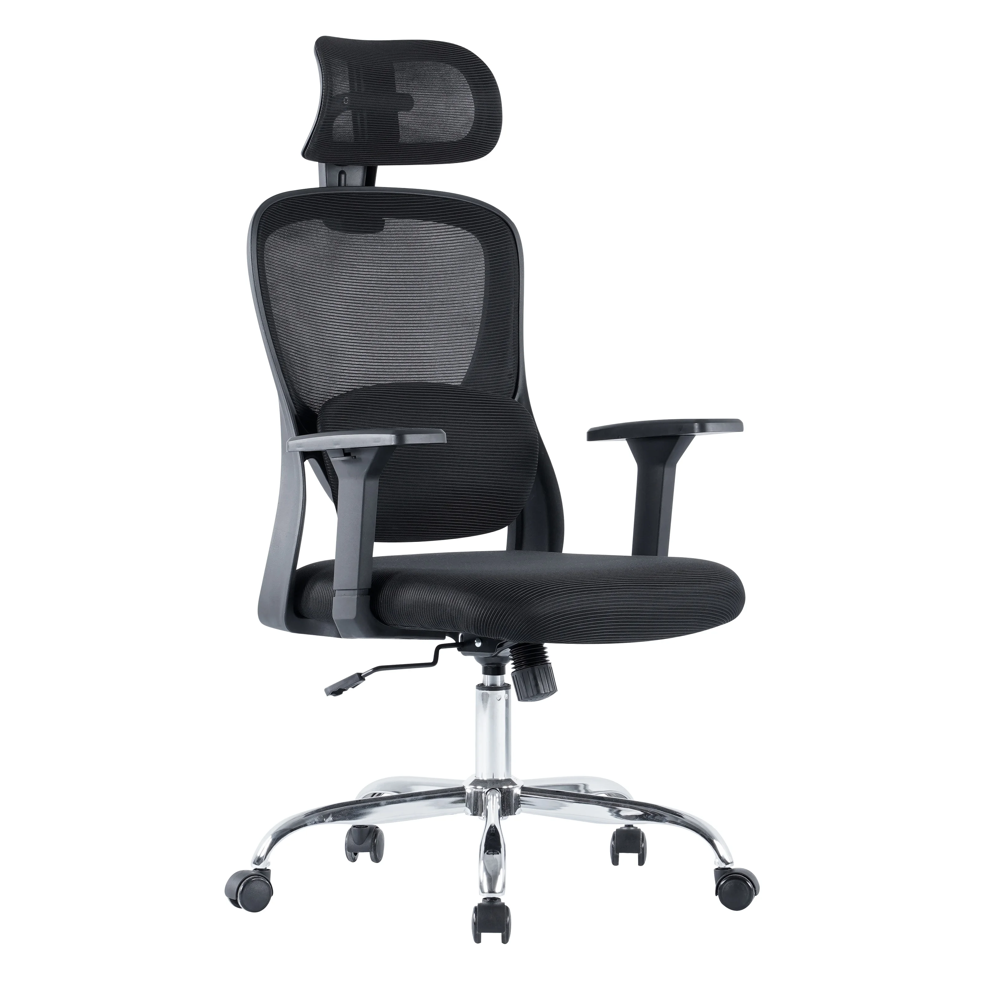 high back computer office chair with back support ergonomic mesh chair with headrest for office cheap chair for office