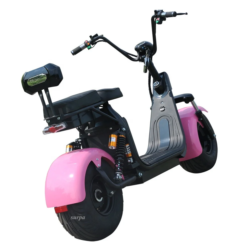 1500w 2000w  3000w 60v 12ah/20/40ah removable battery  fat tire citycoco gps tracking system electric scooter