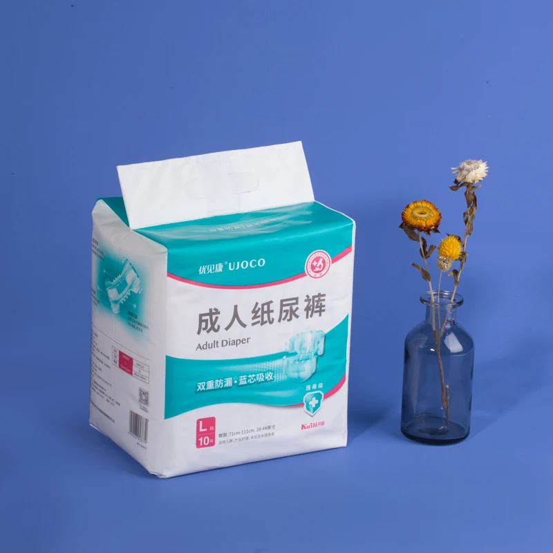 
FREE SAMPLES Disposable Adult Diaper Super Absorption Adult Incontinent Usage OEM for elders care 