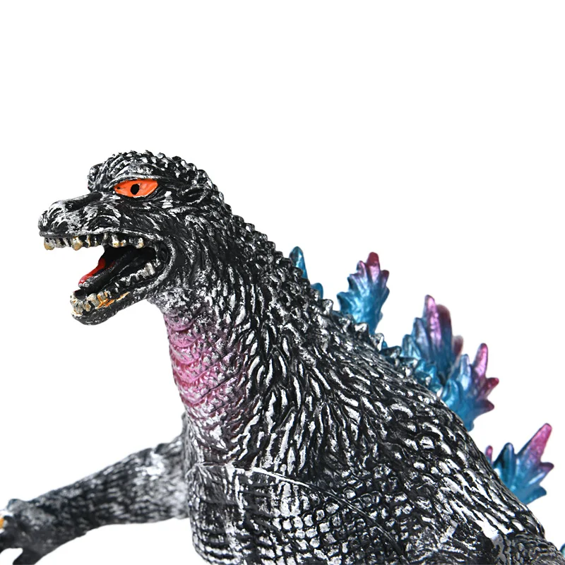 Hot selling PVC king of the monsters Godzilla soft rubber large simulation model doll animal model with sound toy