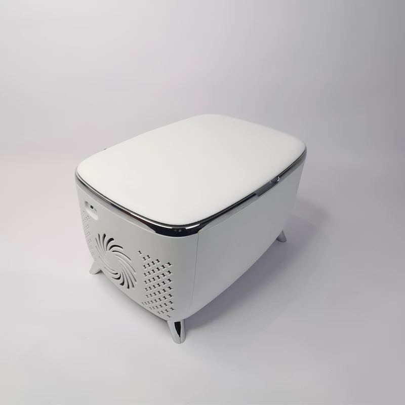 Portable 6 litre beauty fridge cosmetics mini fridge for bedroom refrigerator