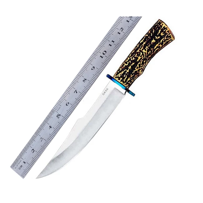 420 stainless steel knife blade plastic bone handle outdoor tactical hunting knife knives