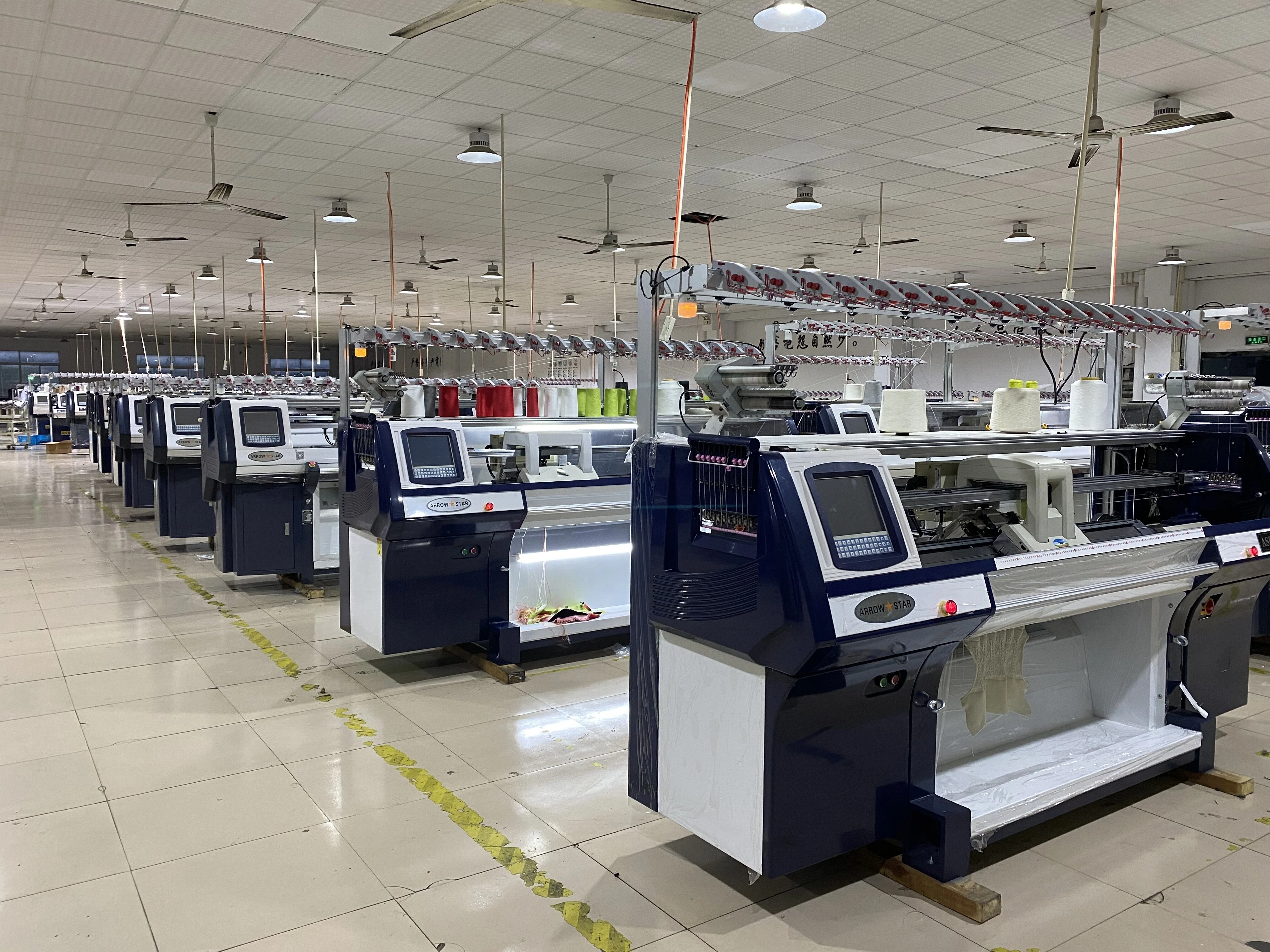 Woolen computerized sweater knitting machine (3system )