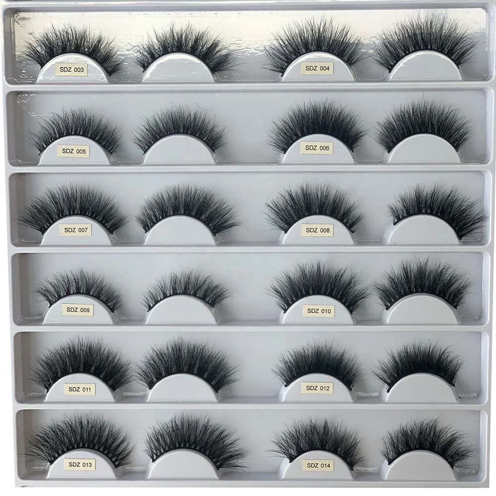 Wholesale Wink Eyelash Private Label 3d Wispy Faux Mink Silk Strip Color Lashes