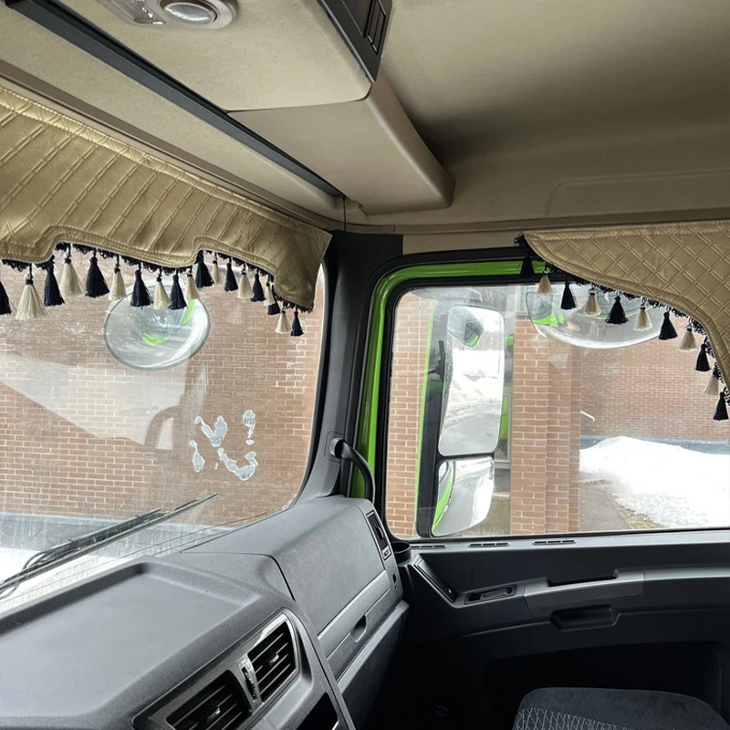 Universal truck front and sleep space curtains for Sitrak/VOLVO FH/SCANIA /MAN TGA TGX/ACTROS/Howo/DAF 105