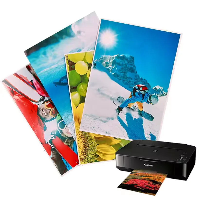 Paper King High Glossy Coated Inkjet Printing Photo A3 size 20sheets 230gsm White photo paper for digital printing