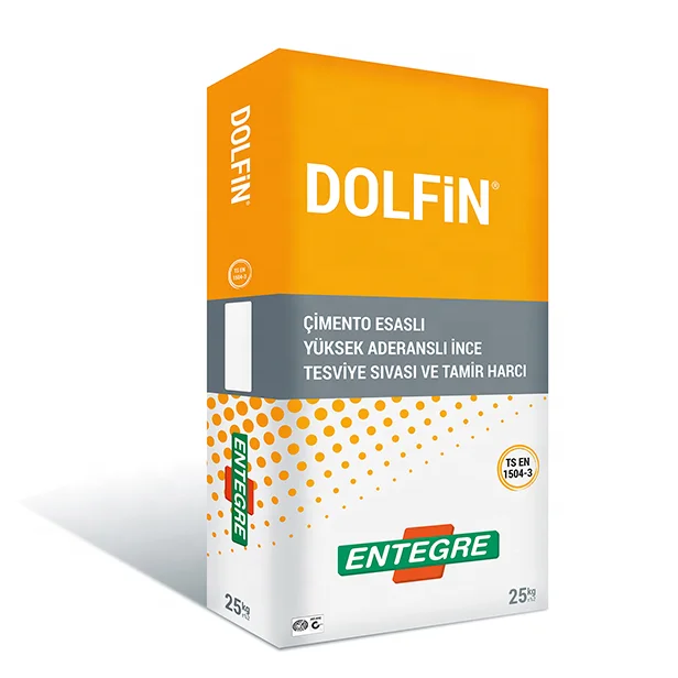Cement-Based, Thin Leveling Plaster and Repair Mortar - DOLFIN