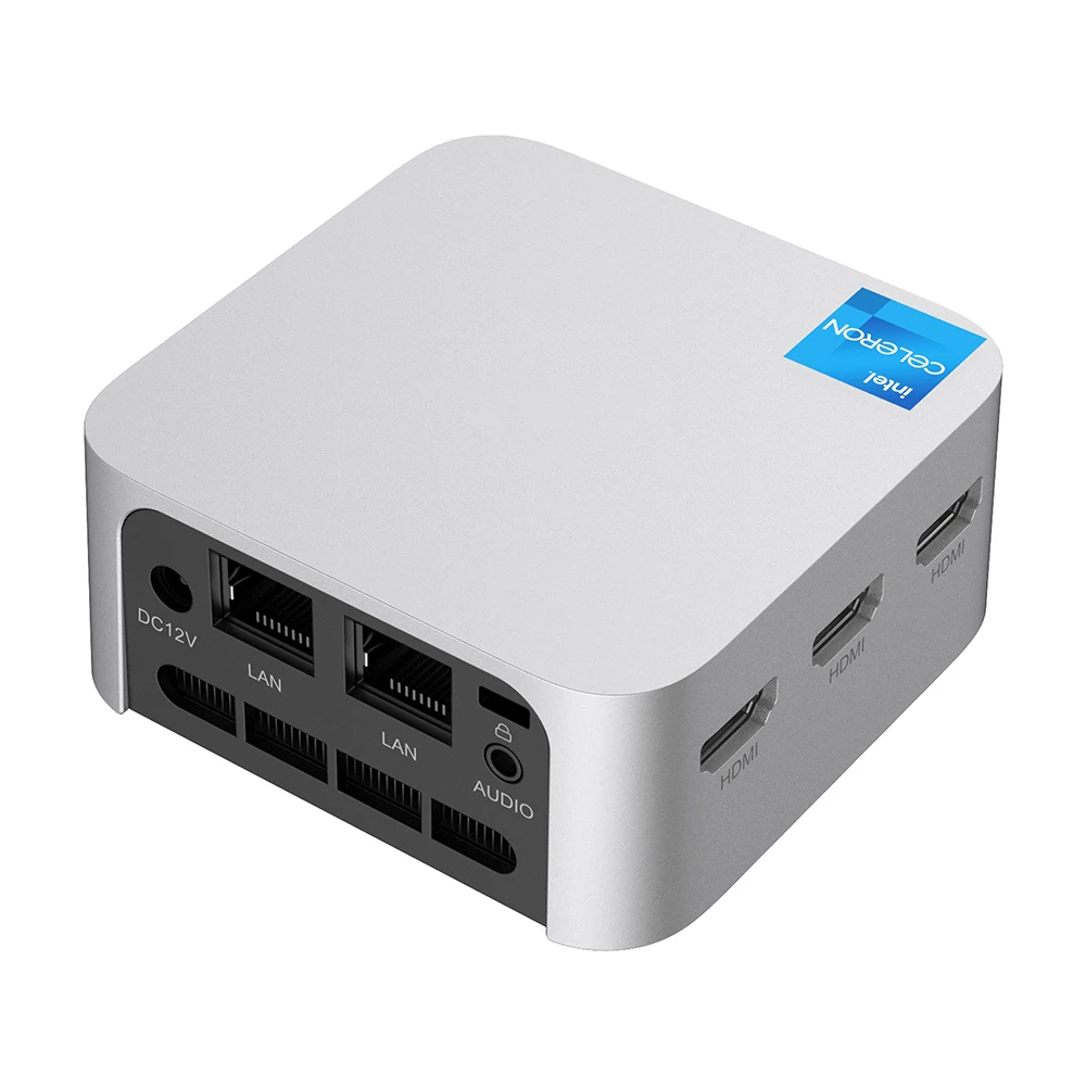T8Pro Gateway Mini Pc N5100 N5105 N5095 LPDDR4X 8 16GB Super Small Dual Lan 3 USB 3 HD2.0 Triple Display