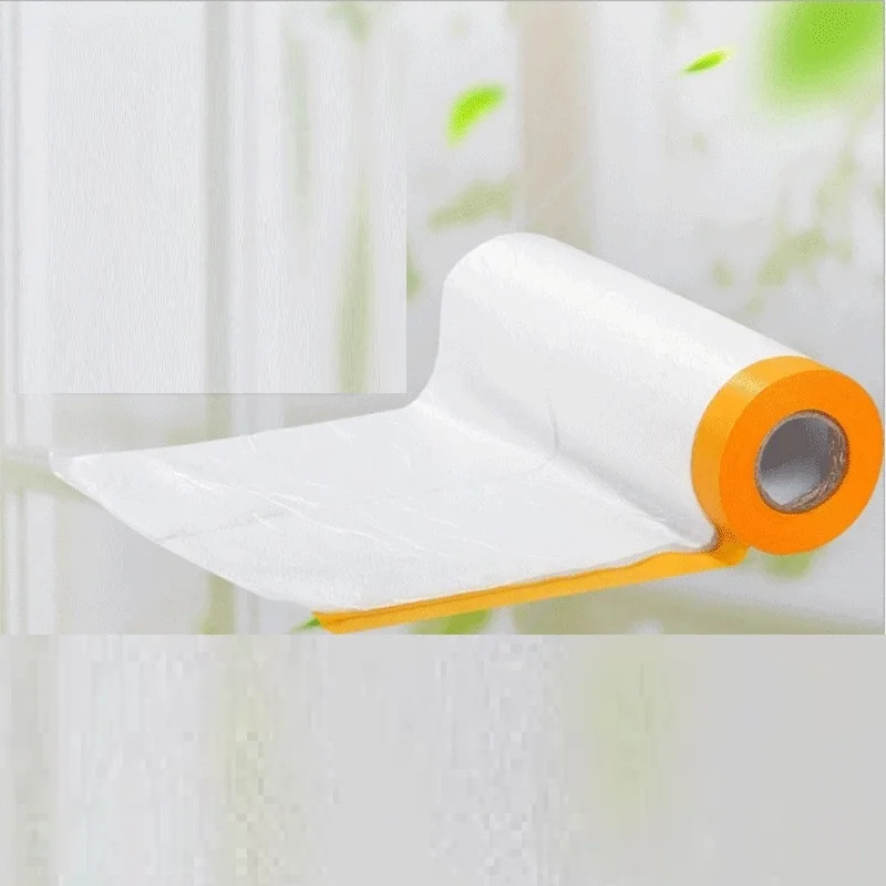 
Plastic Drop Cloth 9x12feet Waterproof Plastic Cover Clear Tarp Plastic Sheeting 