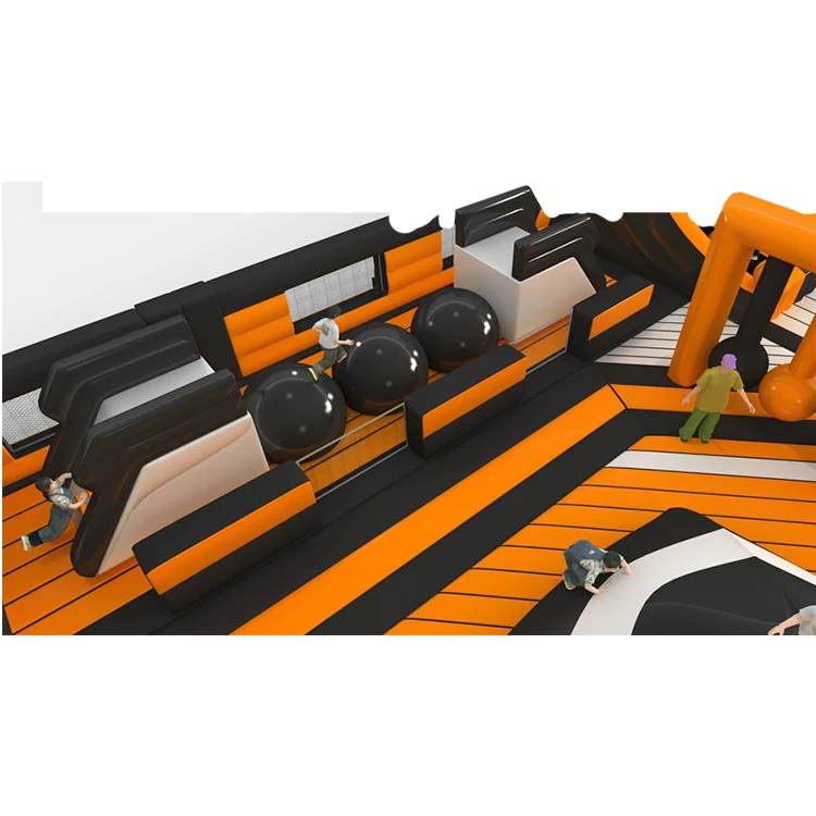 Cheer Amusement 5000 SQFT Adult Inflatable Games Customized Team Building Activities Big Indoor Inflatable Sports Park