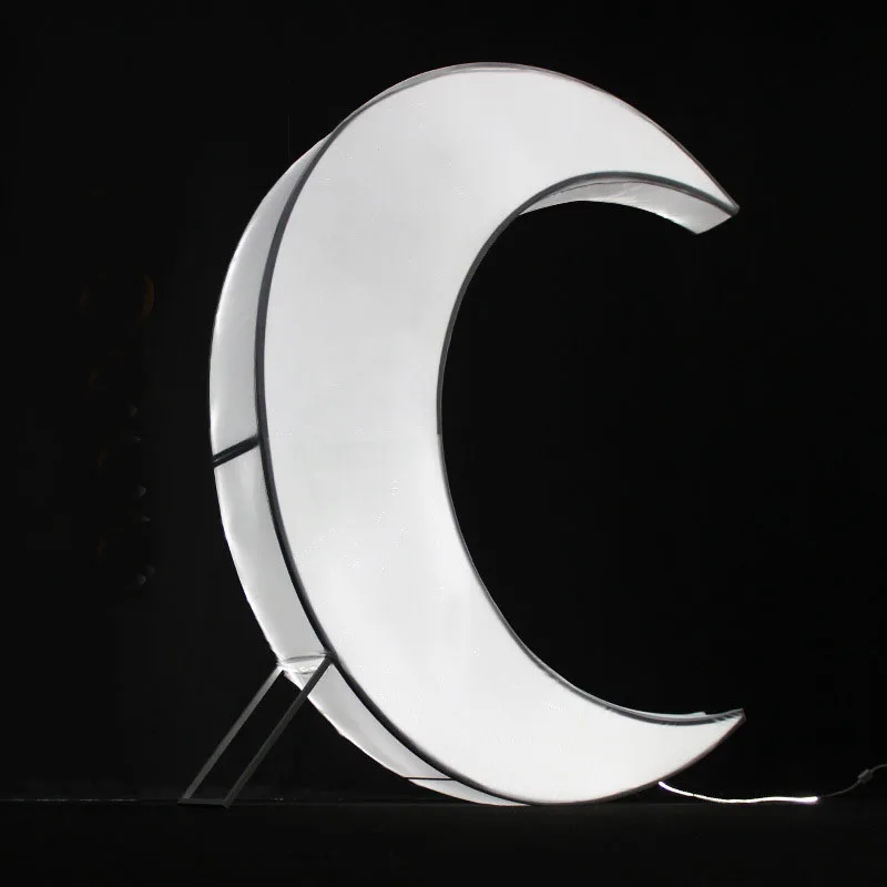 Wedding props luminous ornaments wedding stage background wedding decorations arrangement moon luminous ornaments