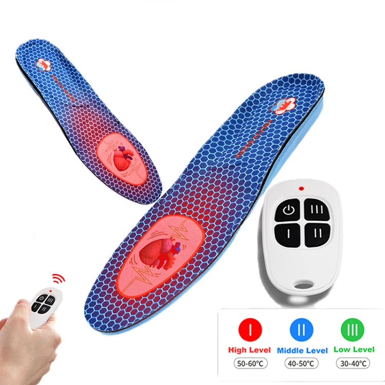 Usb Charged Heated Warmer Pads Insole Foot Elderly Foot Warmers Winter Outdoor Sports Heating Insoles For Shoes Boot Keep Warm