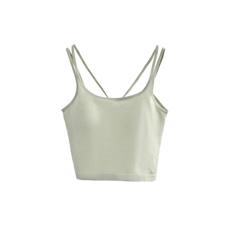 New Design Seamless Breathable Quick-Drying U-Shaped Open Back Beautiful Back Sling