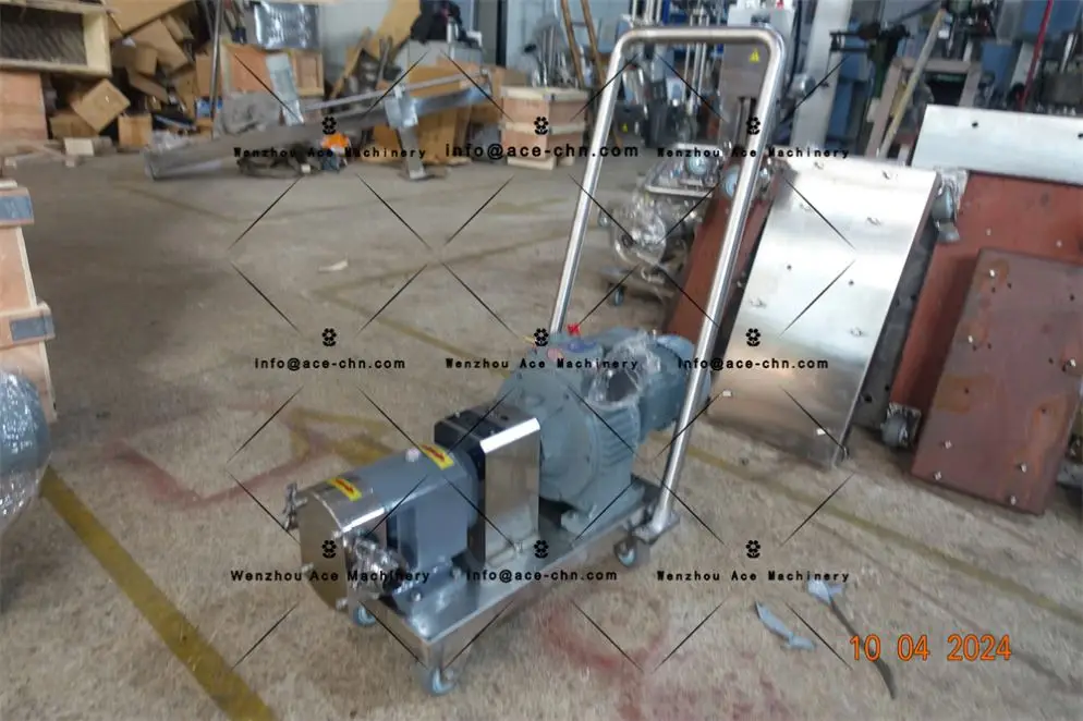 Flour Slurry Rotor Pump/ Lobe Pump/ Rotary Pump Rotor Lobe Pump With Cover