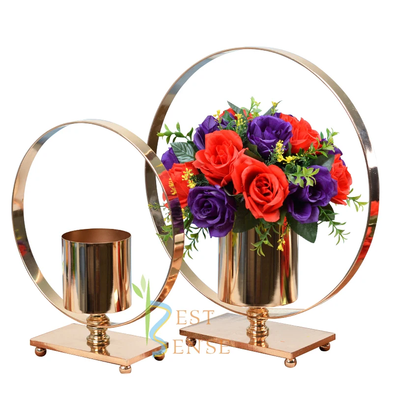 NEW design round wedding arch table centerpieces stand set