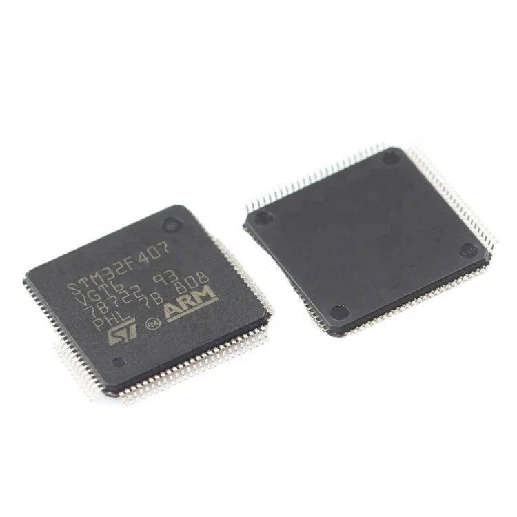 
New and Original STM32F407VGT6 MCU 32Bit ARM Cortex M4F RISC 1Mb Flash 2.5V/3.3V LQFP-100 32F407 in Stock One-stop BOM Sourcing 