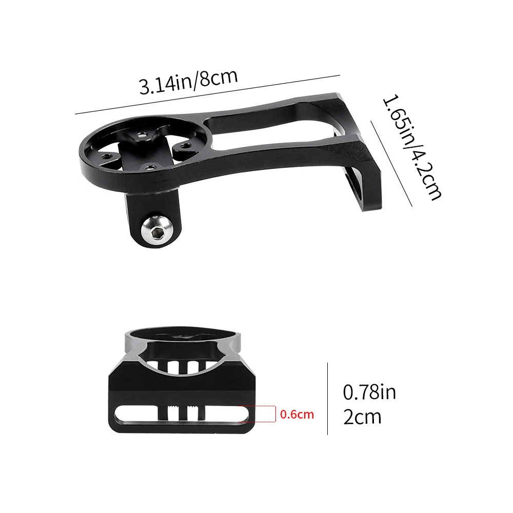 MTB Road Bicycle Computer Camera Mount Holder Out Front Bike Stem Extension Support Holder for Garmin Bryton Cateye GoPro Light