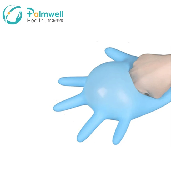 Nitrile gloves 100pcs 1000 pcs disposable blue nitrile gloves 200 box nitrile disposable gloves private label