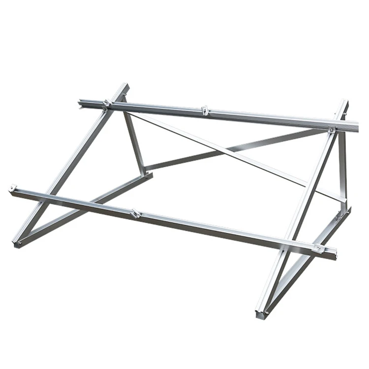 Concrete Top Mount Pv Module System Panel Ground Mounting Solar Structure