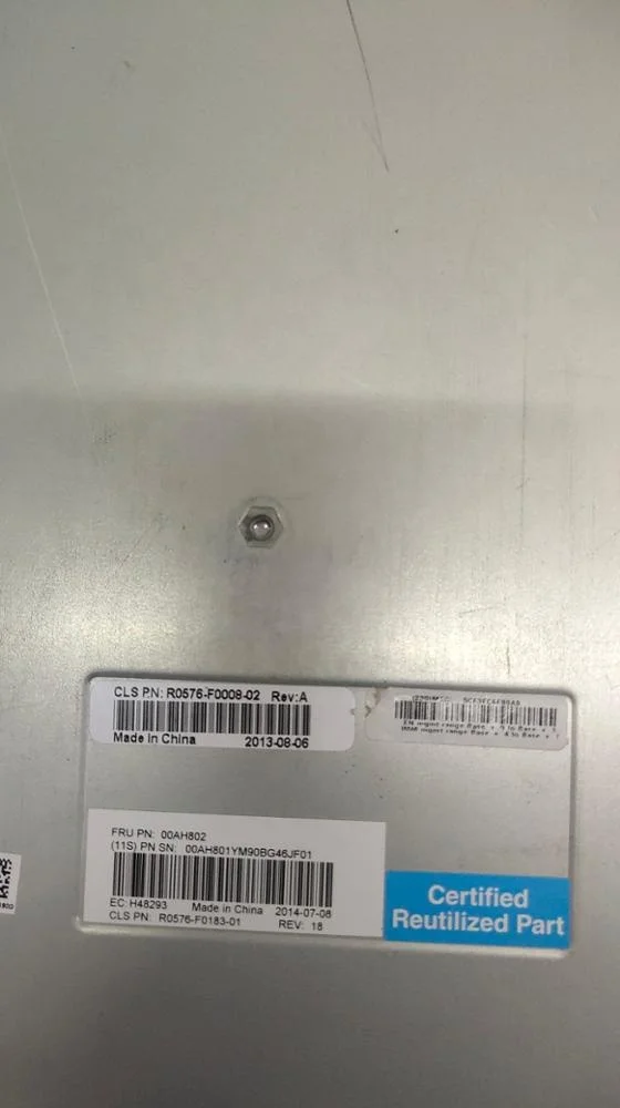 00AH802 90Y7691 регулятор канистры для FlexSystem