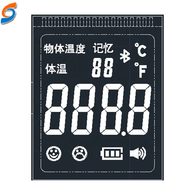 Недорогой размер на заказ, ЖК-дисплей, fpc проектор, ЖК-панель для экрана инструмента