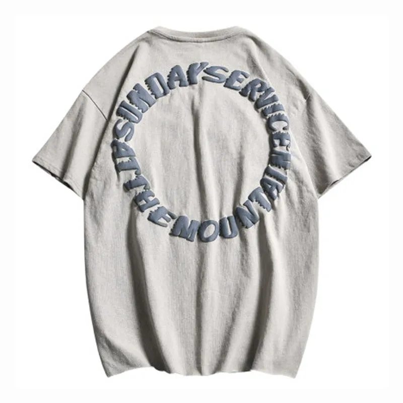 Spring autumn High Quality Customize Heavy Weight Oversized Thick Men Short Sleeve Blank Chunky Heavy Cotton 100% cotton T Shirt