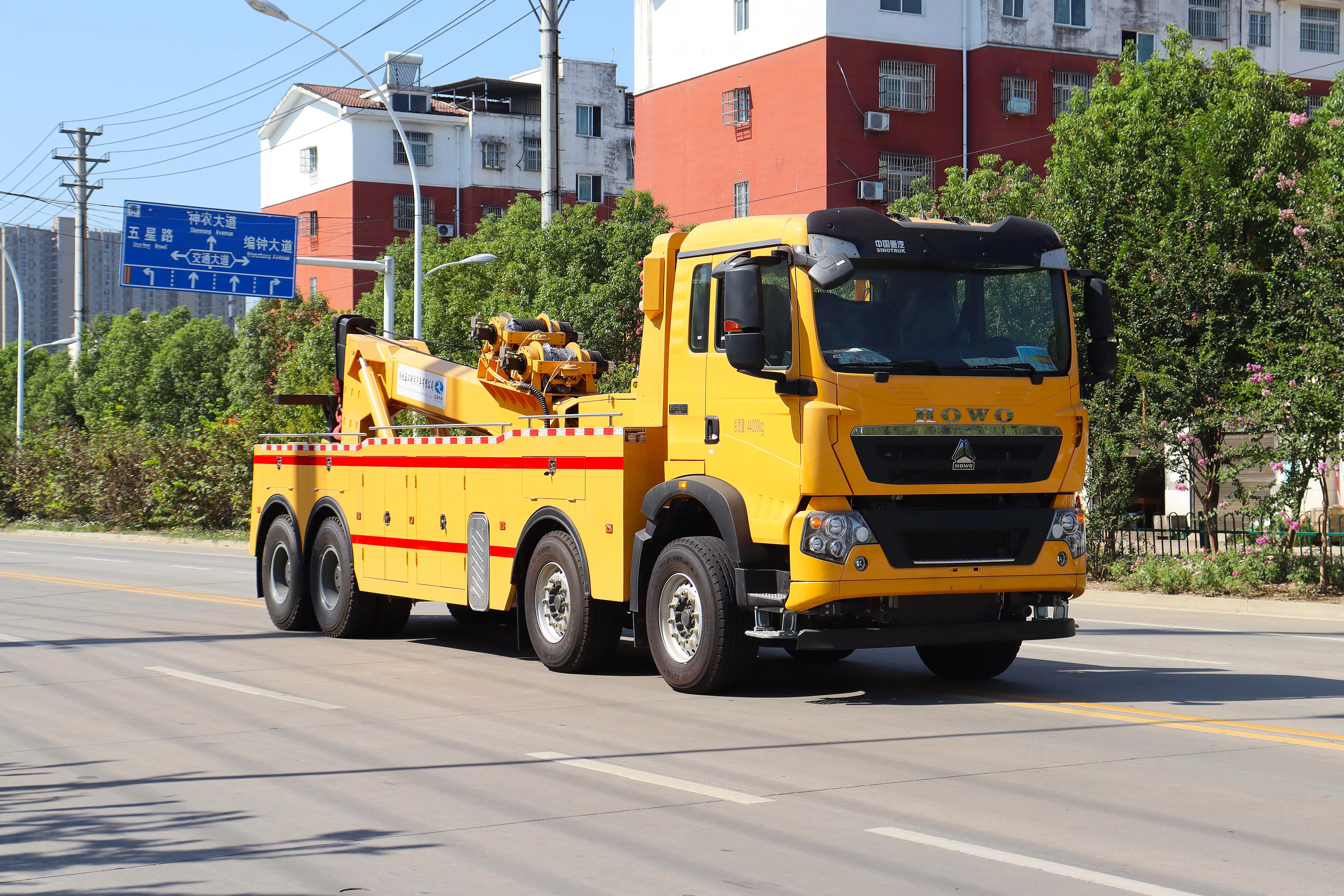 China Rotator Wrecker Truck Supplier Factory OEM Heavy Rotatory Tow Truck