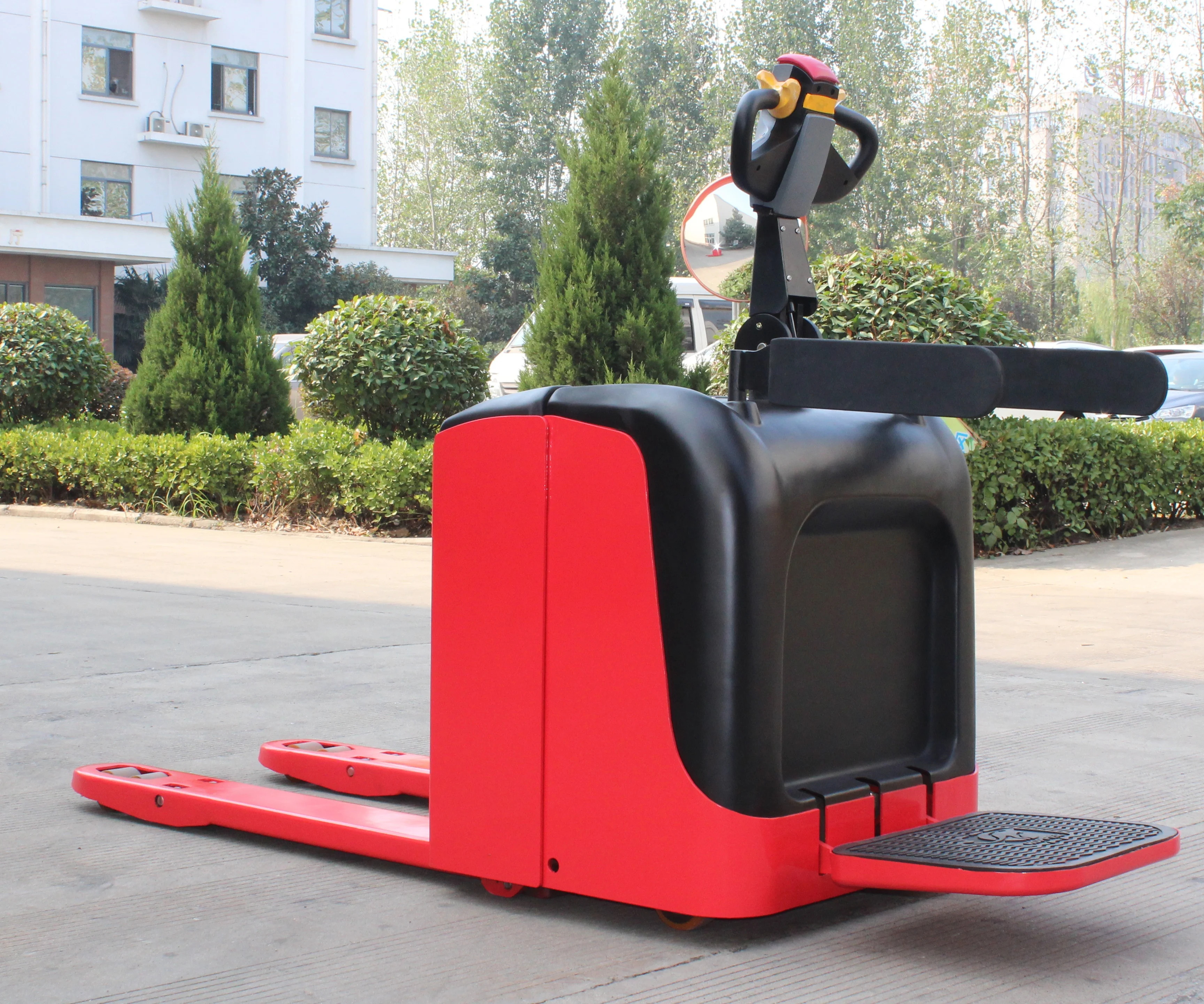 
Electric Stacker Truck Pallet Lift Stacker Capacity 1000/2000kg Full Electric Forklift in Warehouse 