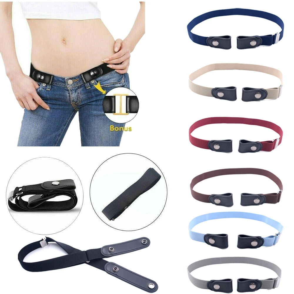 Lazy belt all-match jeans collocation belt women elastic elastic belt