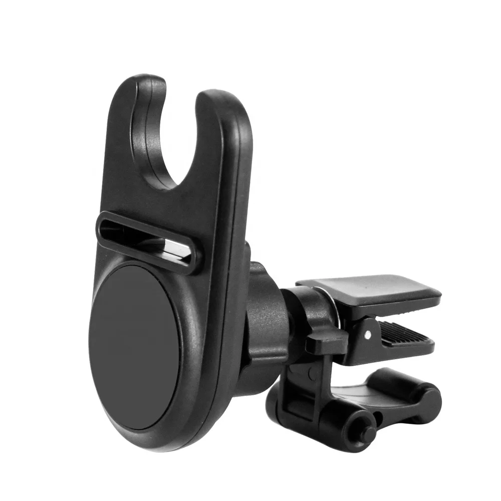 3 in 1 Magnetic Phone Car Vent Mount Holder Stand Sturdy Holding Your Phone with Popsockets & Ring Stent
