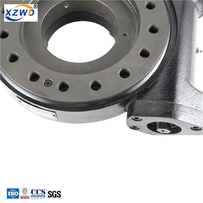 China Xuzhou Wanda slewing bearing solar dish use 24V DC Motor slewing drive