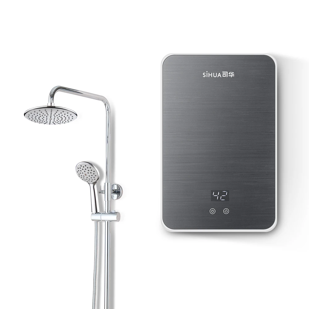Automatic Thermostat Inverter Smart Bathroom Electric Shower Water Heater Instant