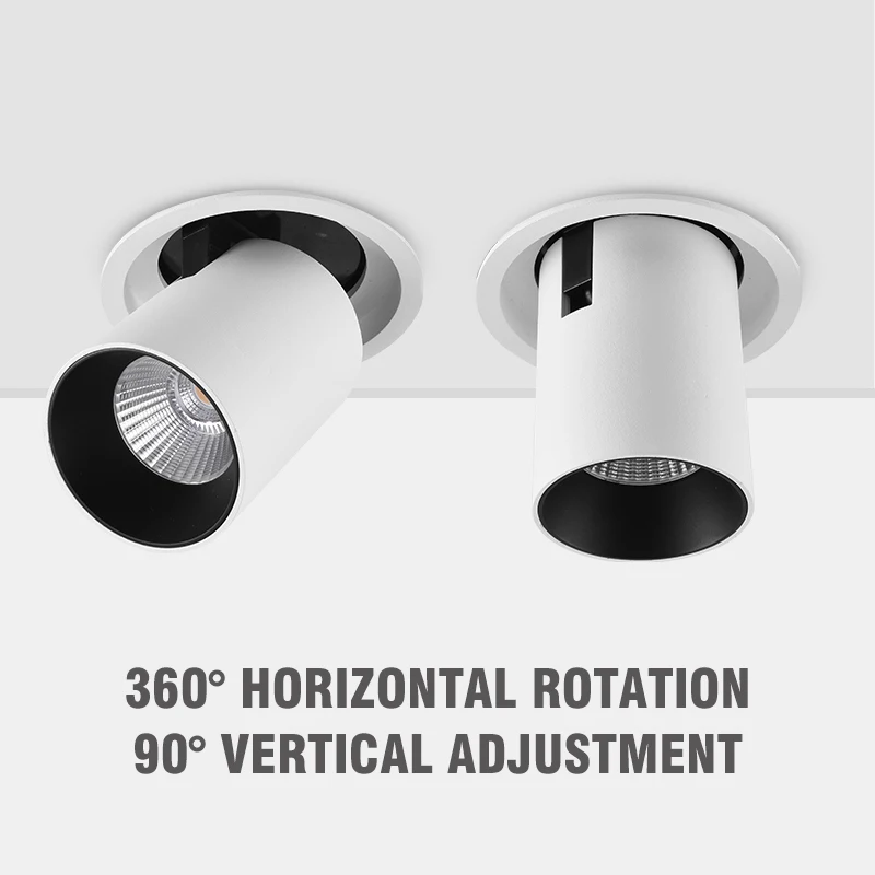 Scon Modern Chinese Dimmable Commercial Personal Family Recessed Spotlight Ceiling SC-SDF03