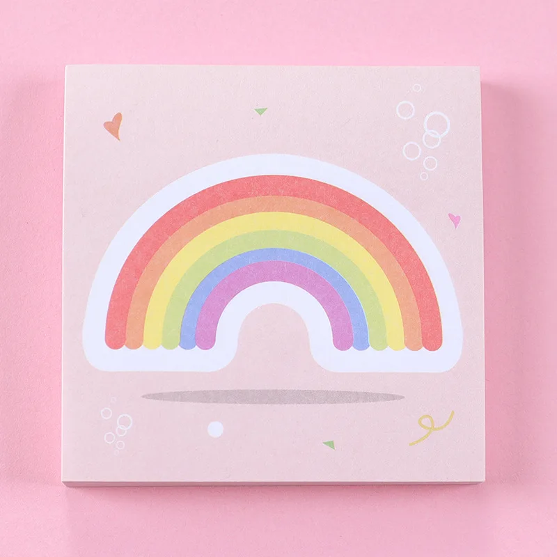 Sticky  Notes Times Student Message  Note Sticker Self-Adhesive Magnetic Memo Pad for School Office Use Paper Material