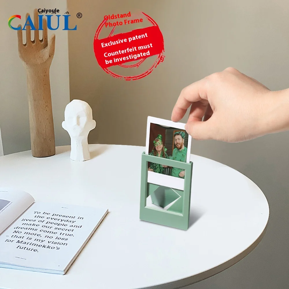 Wholesale 3-Inch Mini Classic Vertical Photo Frame in Morandi Color for Mini Photo Suit Made of Plastic