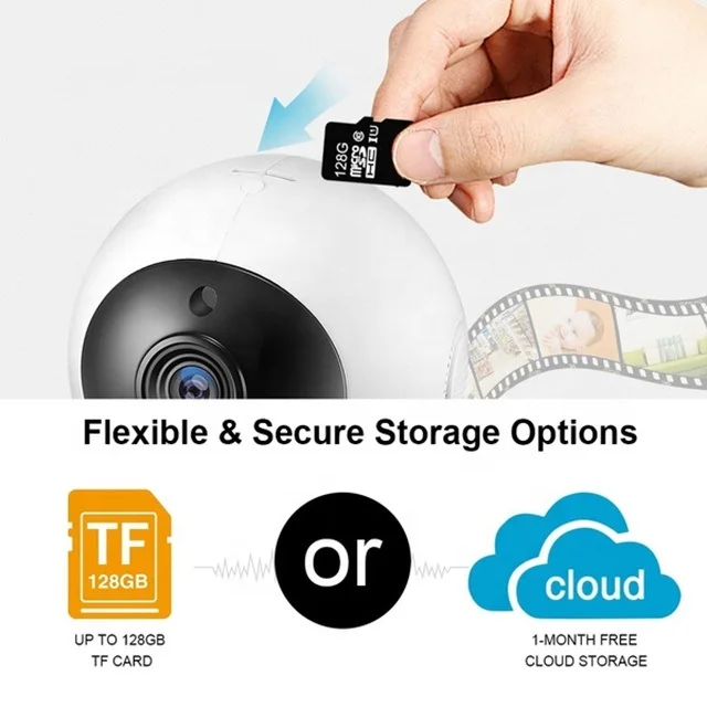 32 ГБ/64 Гб/128 ГБ профессиональная Мини TF карта C10 U3 скоростная карта памяти для IP/сетевой камеры