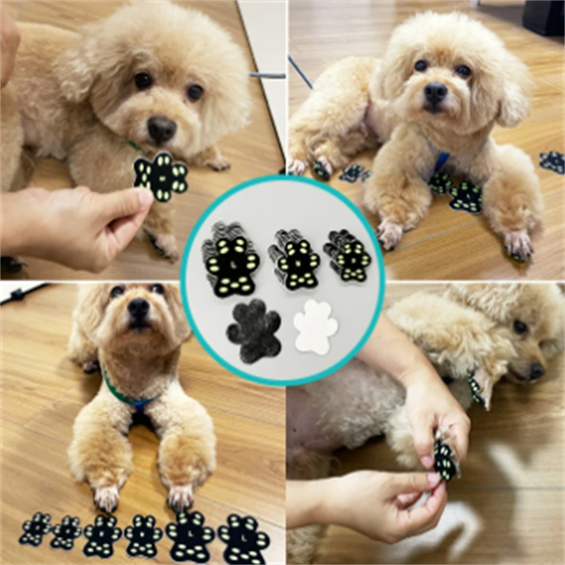 Dog Anti Slip Paw Grips Traction PadsDog Feet Stickers for Slippery Floors Paw Protection in Summer Hot Pavement Dog foot pad
