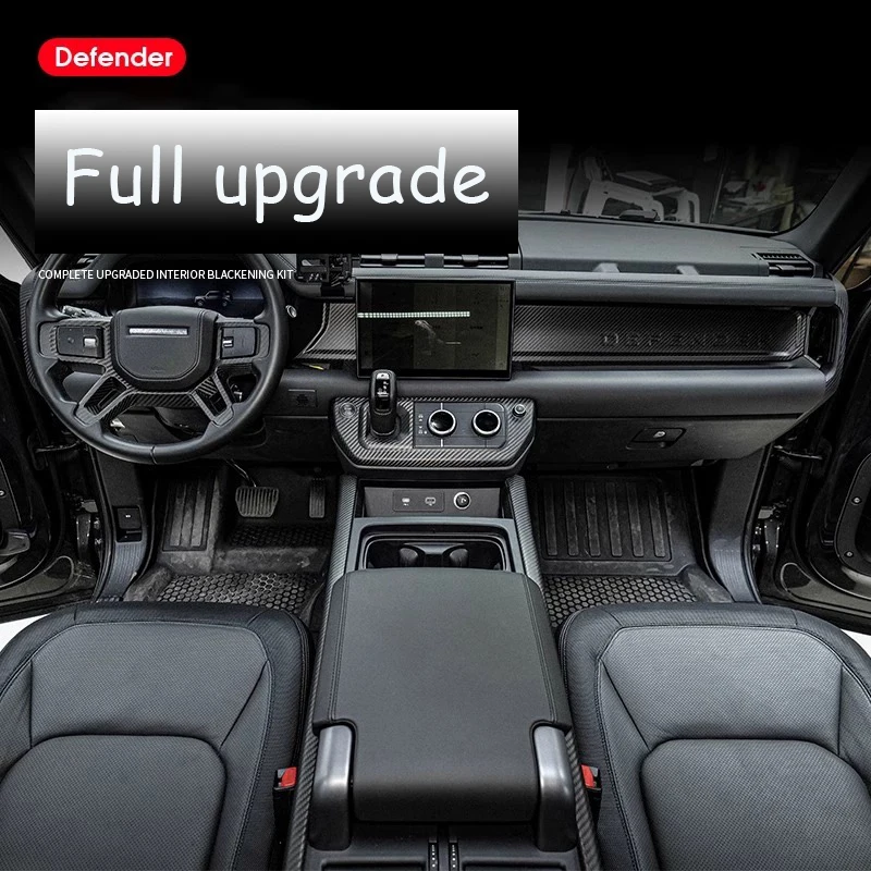 Accessories Interior Modification Armrest Box Inner Trims For Land Rover Defender 90 110 model 2020-23
