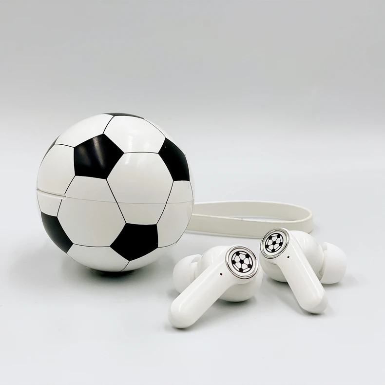 2022 TWS Football Wireless Headphones Touch Control Sport In-ear Earbuds 3D Stereo Music Headset handsfree Low latency Earphones