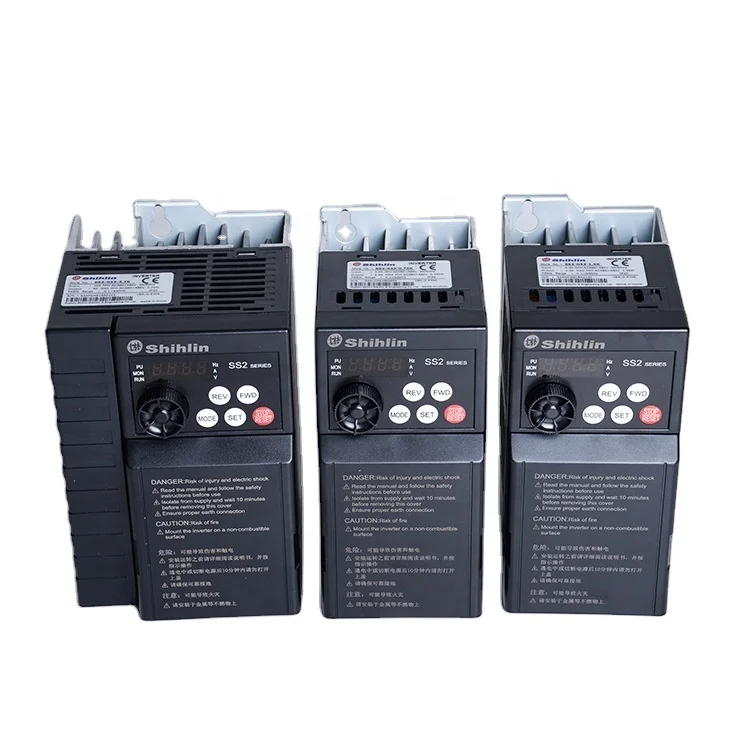 100% Original SHIHLIN new VFD Variable Frequency Drive SHIHLIN Inverter SS2 SFG SA3 SE3 SC3 SF3 SL3  SHIHLIN SS2-0.21-0.75K
