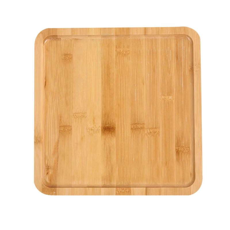 Сервировочные подносы из черного ореха прямоугольный деревянный поднос для чая