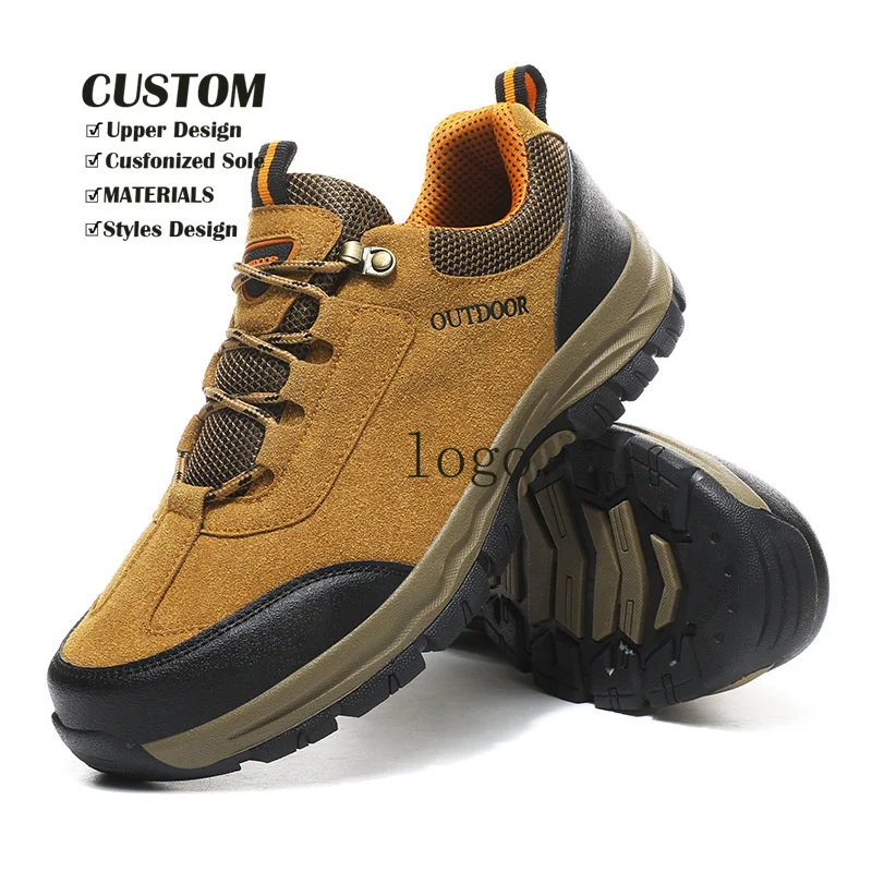 Wholesale Outdoor Casual Sports Hiking Shoes High Quality Climbing Outdoor Non-slip Action Waterproof Hiking Shoes