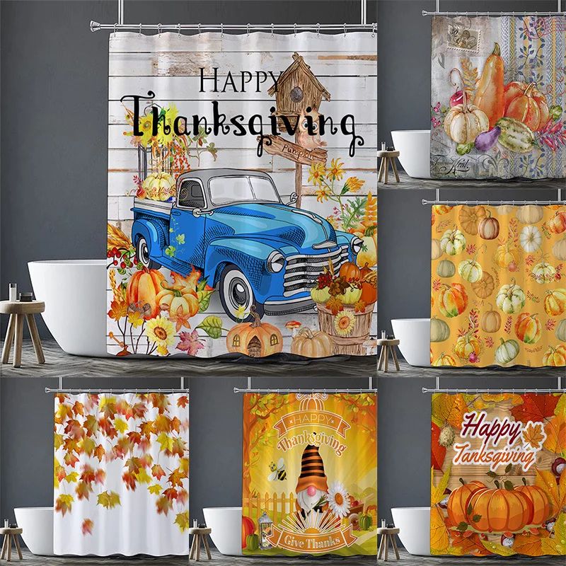 Custom Brand Kids Children 3d Shower Curtain 4pcs Cartoon Stitch Angel Bathroom Shower Curtain Set