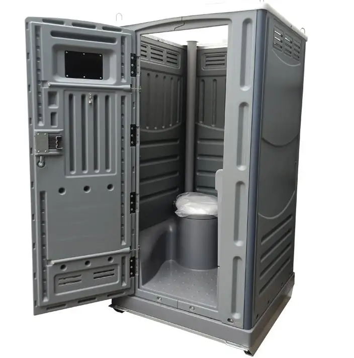 Outdoor simple mobile toilet ecological toilet, integrated water storage and sewage toilet