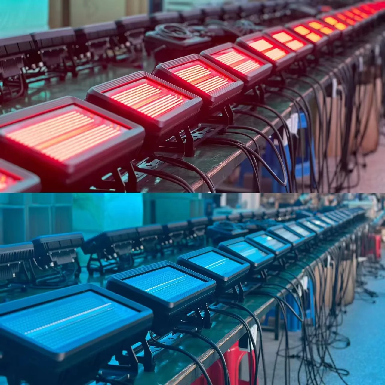 Уличный прожектор DMX512 432-RGB светодиодный 80-белый Ip65 Водонепроницаемый городской цветной свет